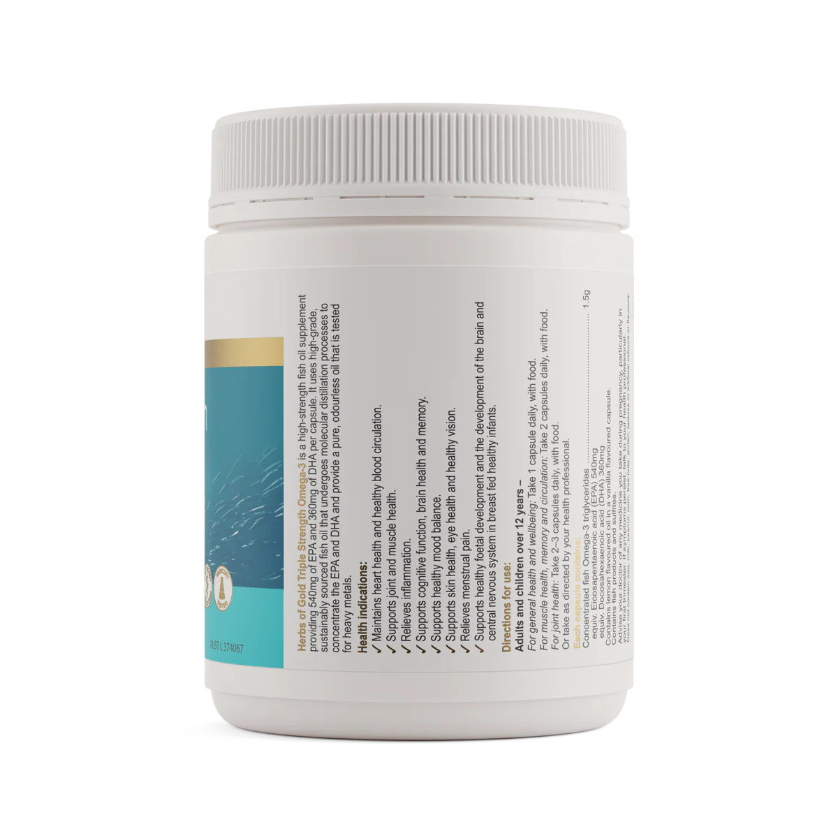 Herbs of Gold – Triple Strength Omega-3
