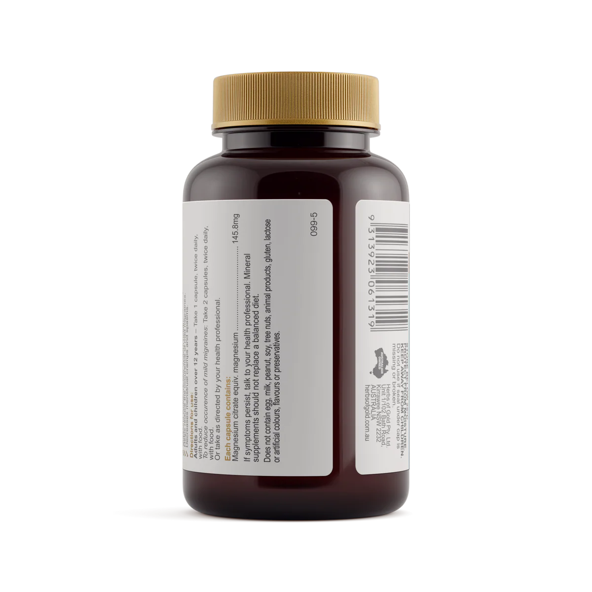 Herbs of Gold – Magnesium Citrate 900