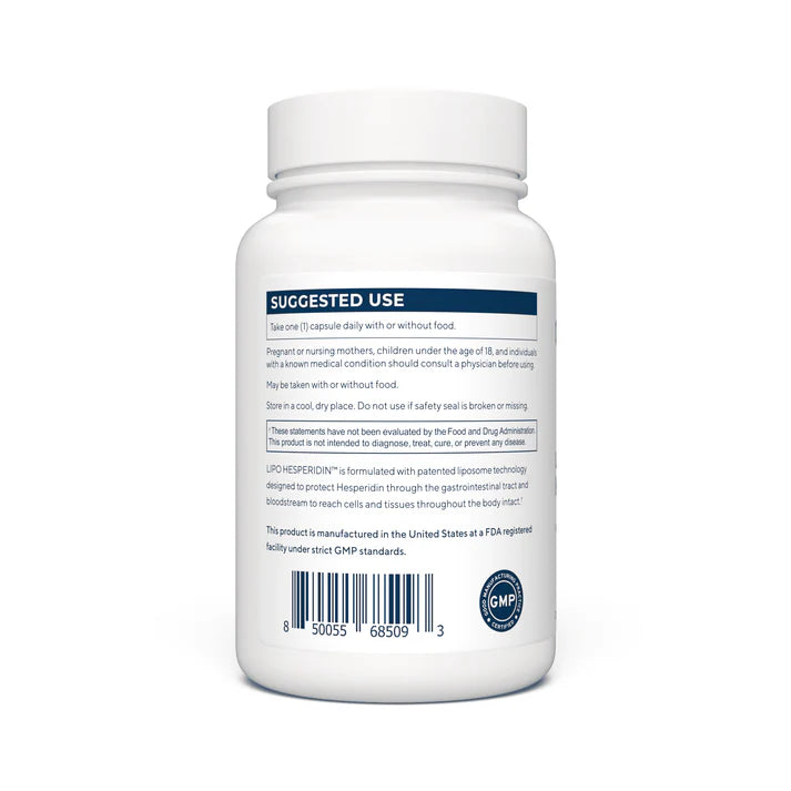 LIPO Hesperidin – Vascular Vitality. Inflammation Support.