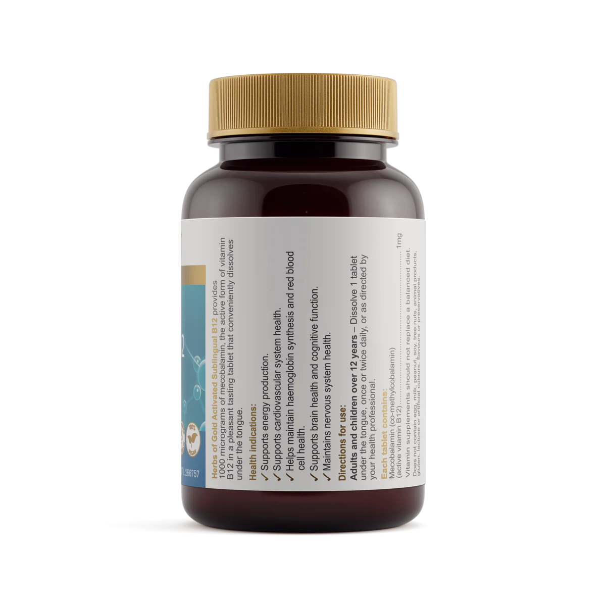 Herbs of Gold – Activated Sublingual B12