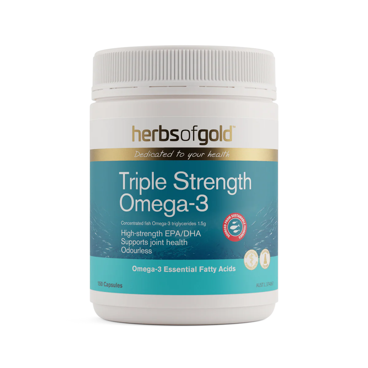 Herbs of Gold – Triple Strength Omega-3