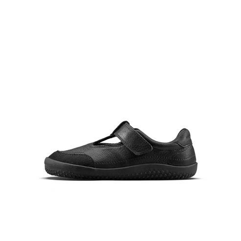 Vivobarefoot Gobi T-Bar – Kids Obsidian