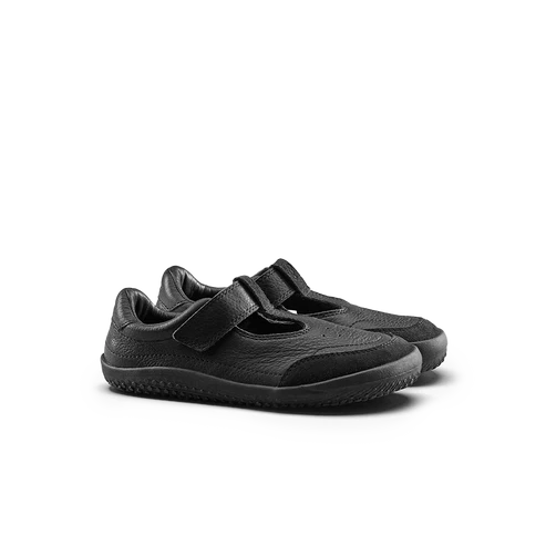 Vivobarefoot Gobi T-Bar – Kids Obsidian