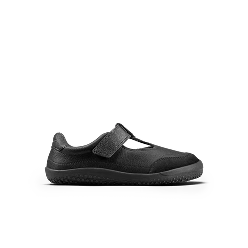 Vivobarefoot Gobi T-Bar – Kids Obsidian