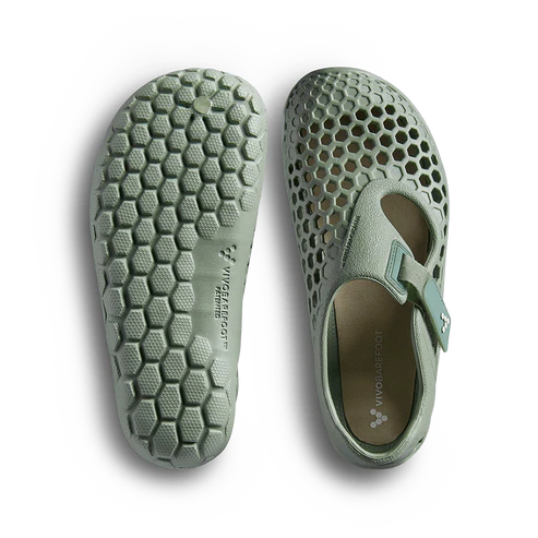 Vivobarefoot Ultra Sugarlite – Juniors Glacial Green
