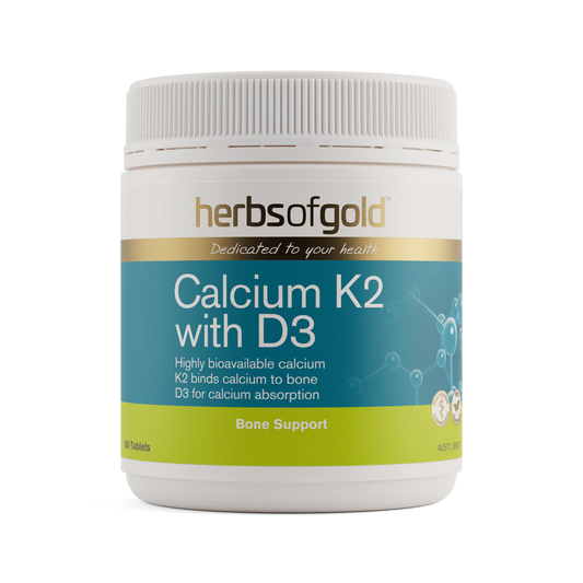 Herbs of Gold – Calcium K2 with D3
