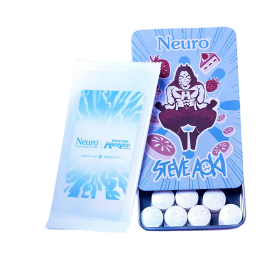 Neuro - Neuro x Steve Aoki Energy & Focus Strawberry Cake Mints