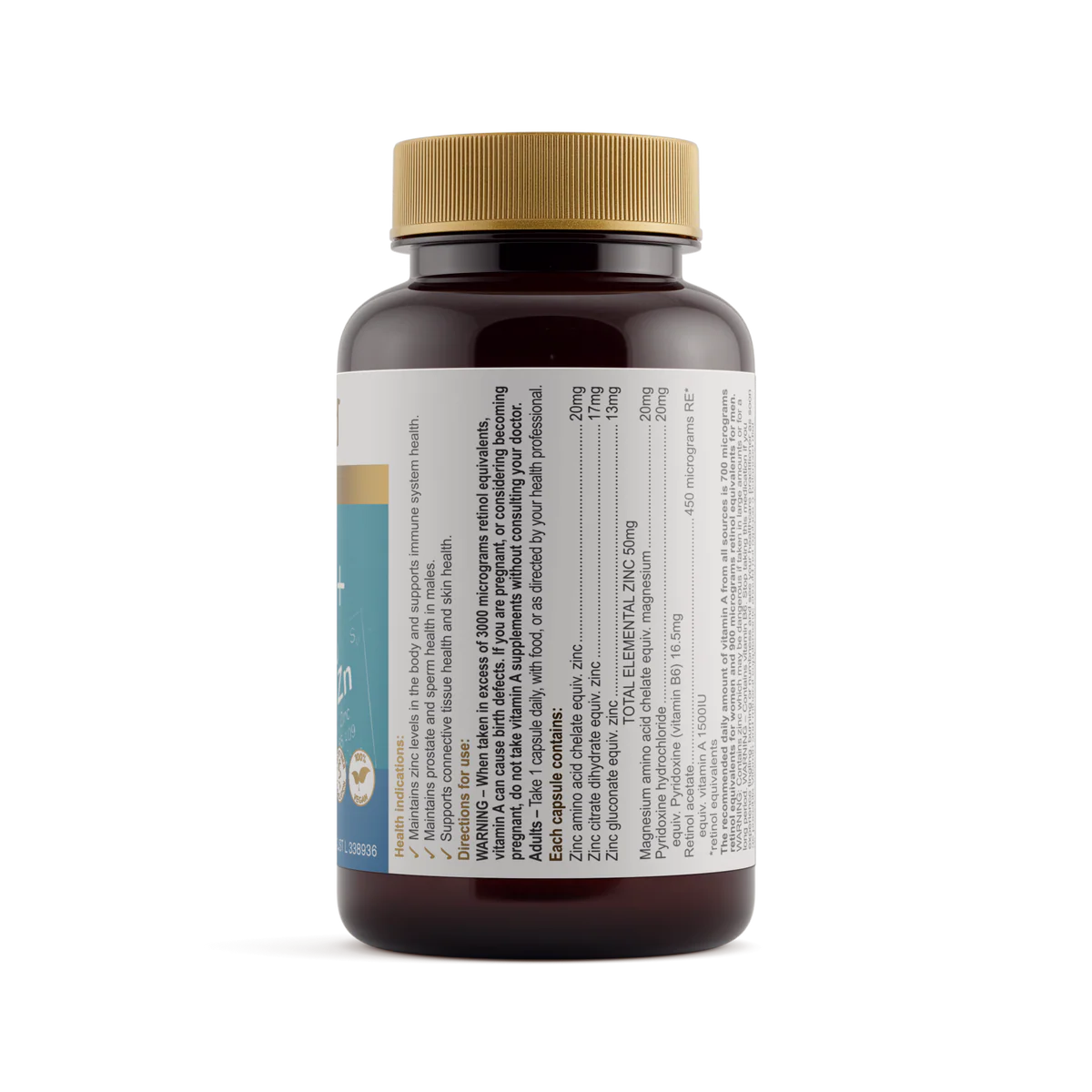 Herbs of Gold – Ultra Zinc +
