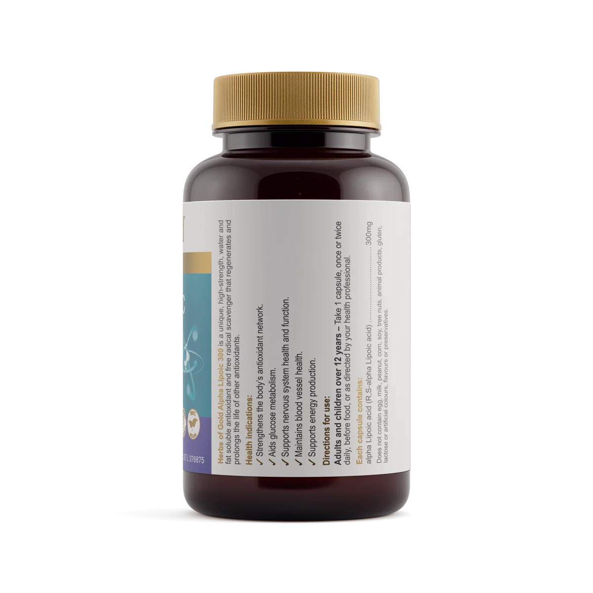 Herbs of Gold – Alpha Lipoic 300