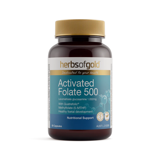 Herbs of Gold – Activated Folate 500