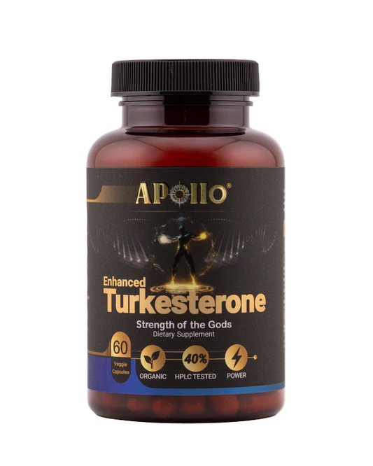 Apollo Nutraceuticals – Enhanced Turkesterone 40% HPLC (60 caps)