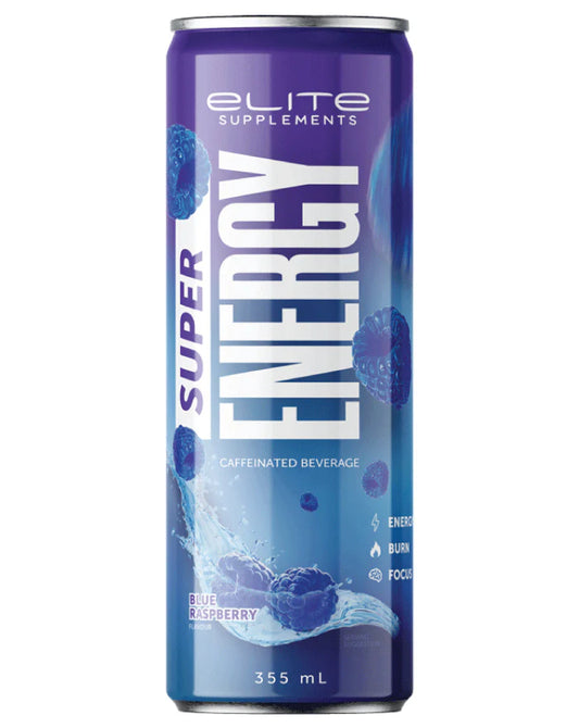 Elite Super Energy Can - Blue Raspberry