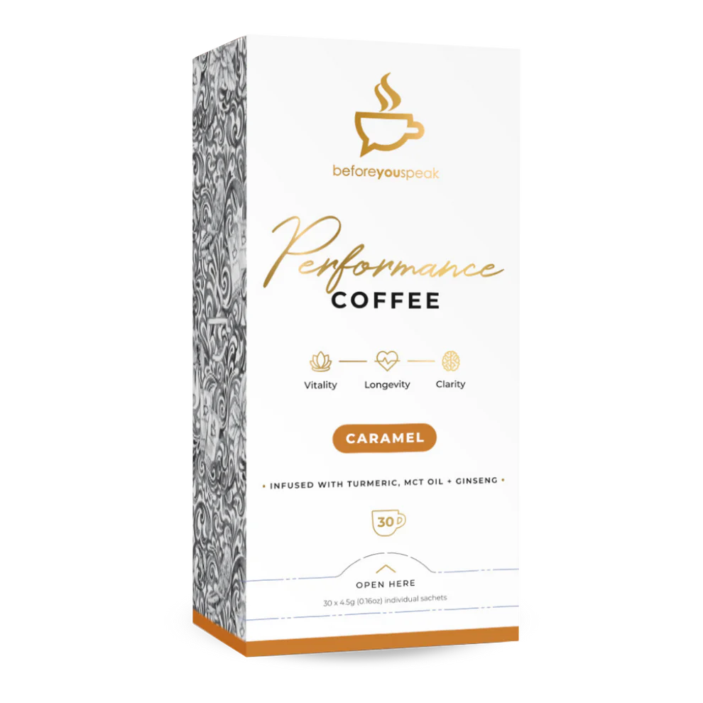 Before You Speak Performance Coffee