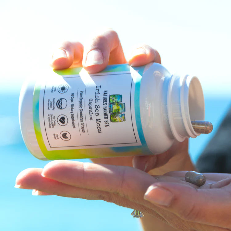Nature’s Farmer Sea – Irish Sea Moss Capsules
