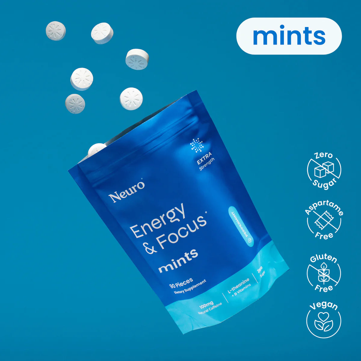 Neuro Energy & Focus Extra Strength – Clean Energy. Laser Focus.