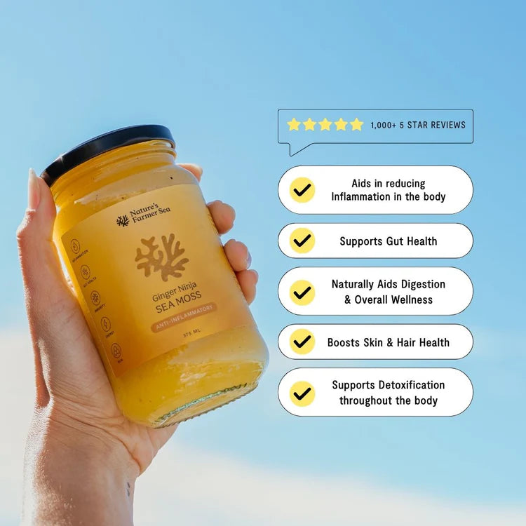 Nature’s Farmer Sea – Sea Moss Gel