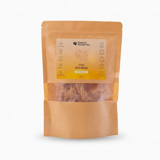 Nature’s Farmer Sea – Raw Gold Sea Moss