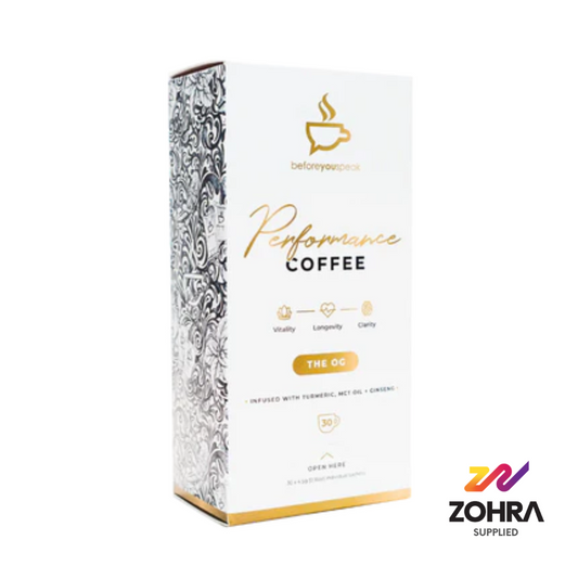 Before You Speak Performance Coffee