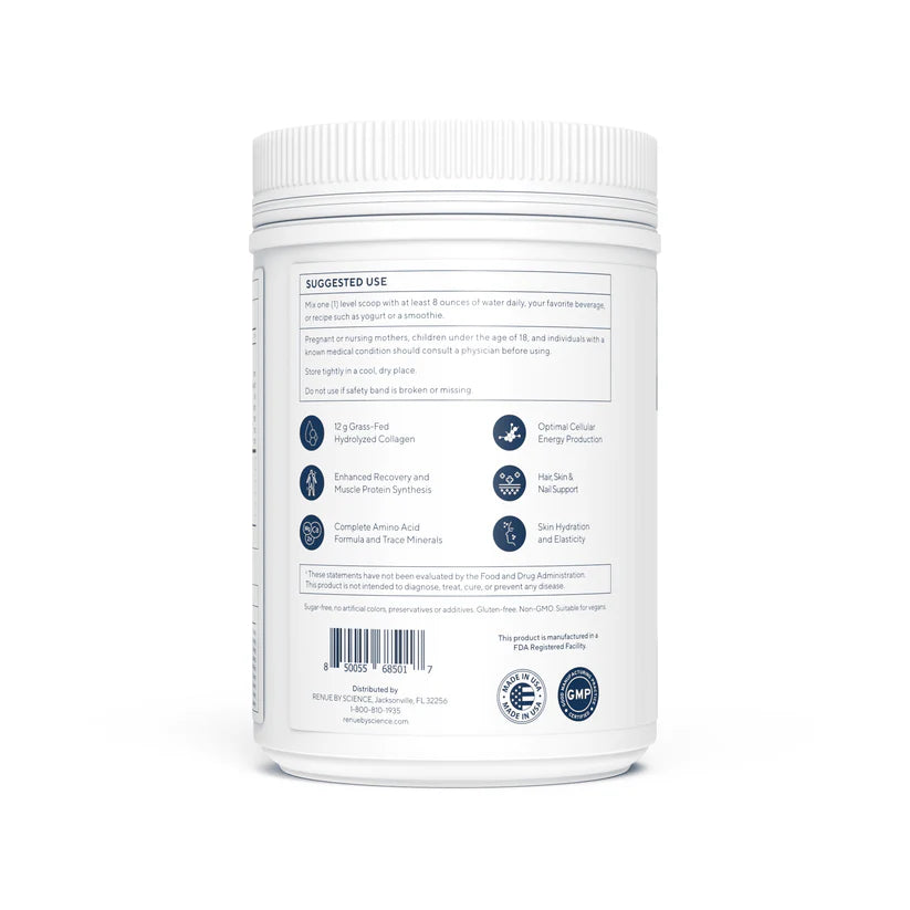 Renue Hydrolyzed Collagen+ Performance Blend