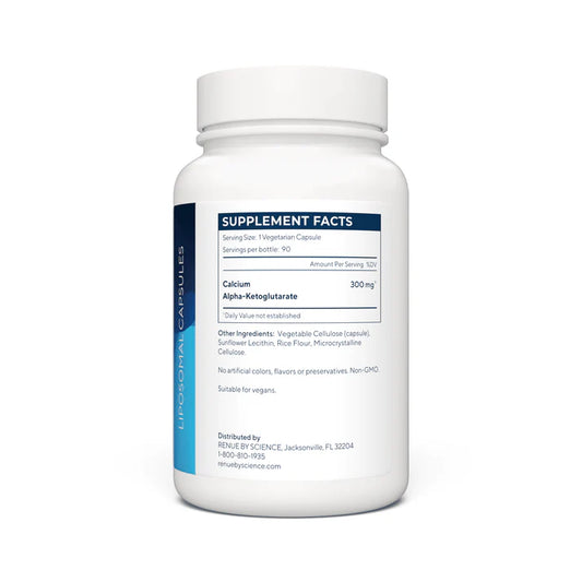 Renue by Science – CaAKG (Calcium Alpha-Ketoglutarate)