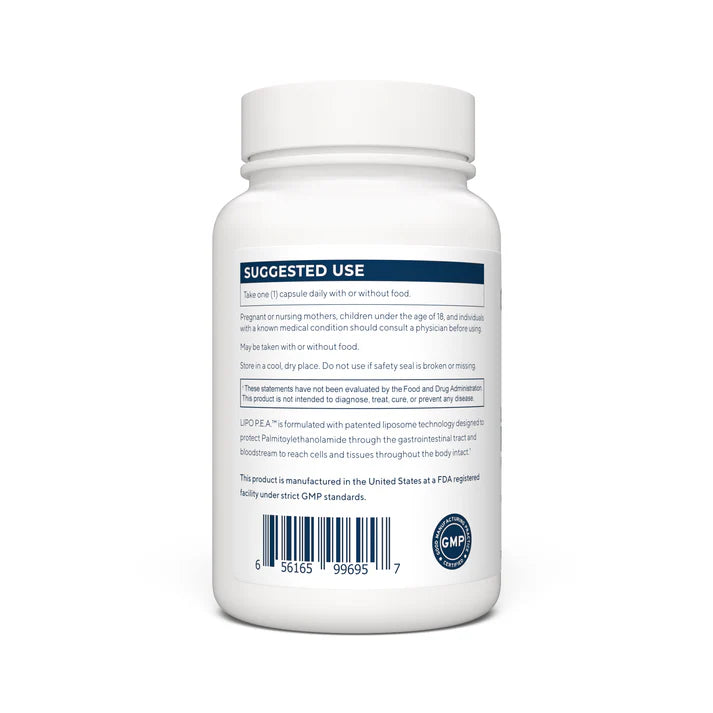 LIPO P.E.A. – Calm Inflammation. Protect Nerves. Support Cellular Balance.