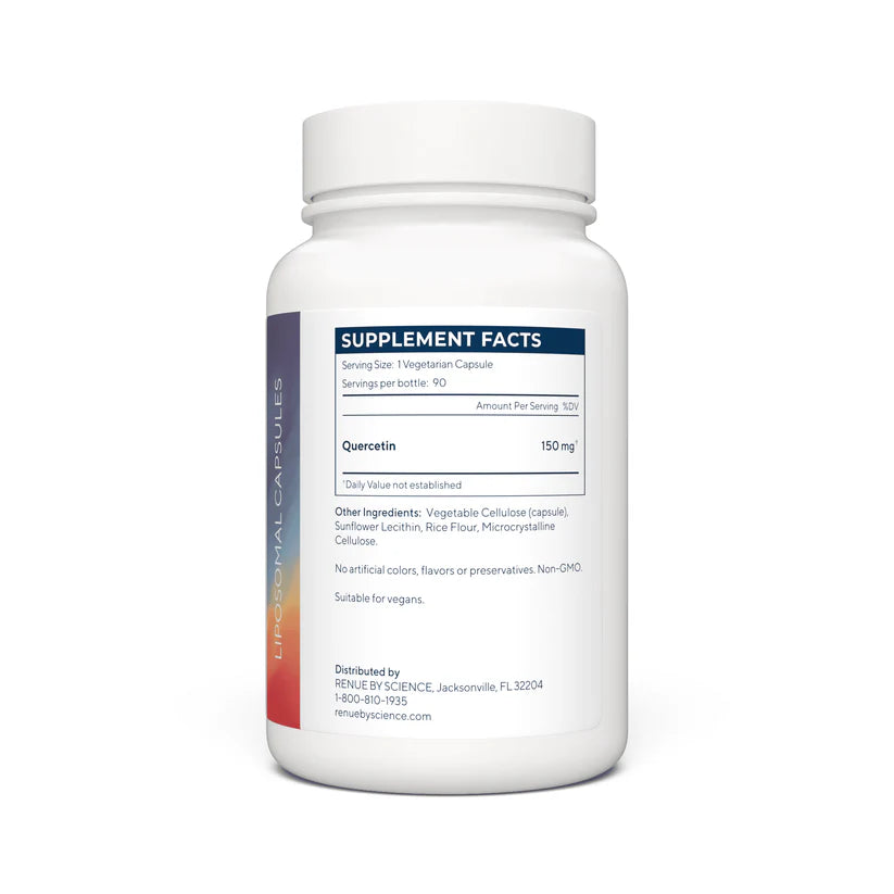 Renue LIPO Quercetin – Cellular Defense. Immune Strength.