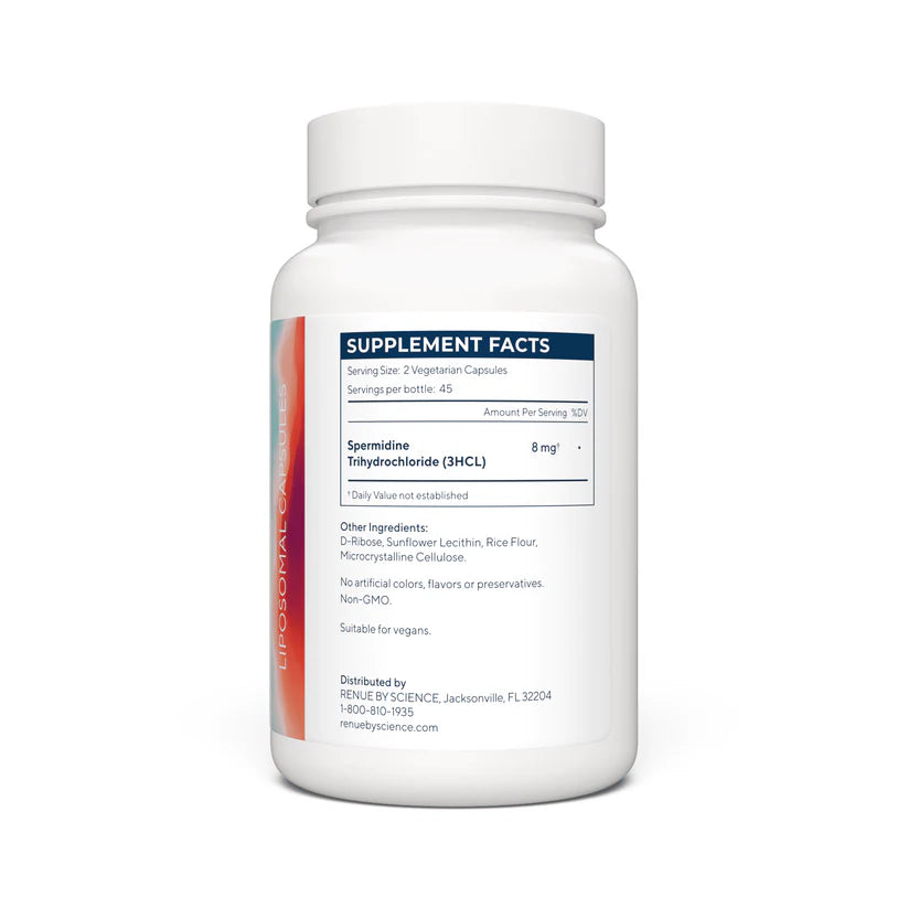 Renue LIPO Spermidine – Activate Autophagy. Preserve Youth.
