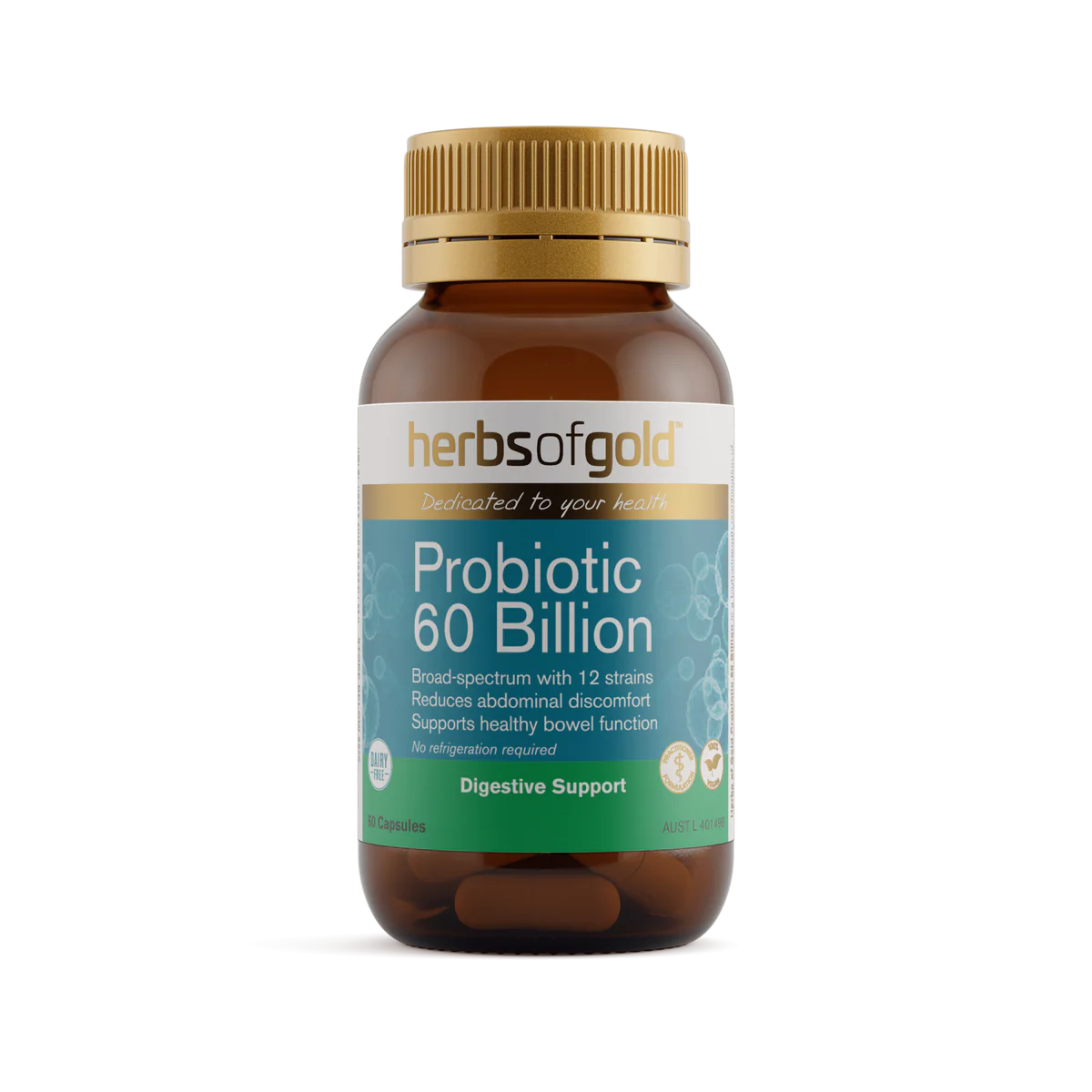 Herbs of Gold – Probiotic 60 Billion
