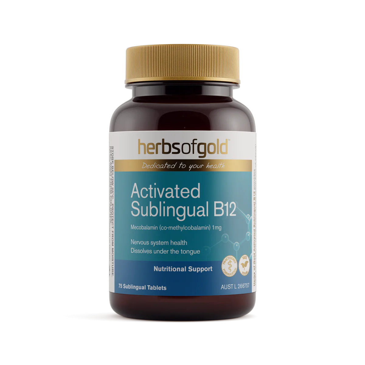 Herbs of Gold – Activated Sublingual B12